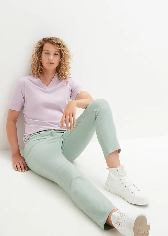 7/8-Stretchhose aus Baumwoll-Mix, bonprix
