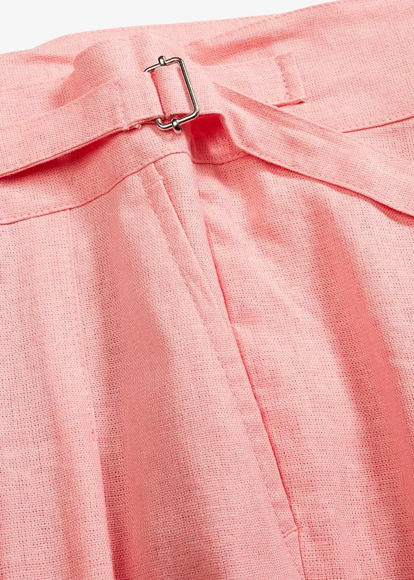 Palazzo-Hose aus leichtem Leinen-Mix, bonprix