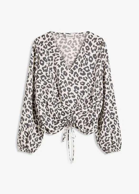 Blouse avec fronces, bonprix