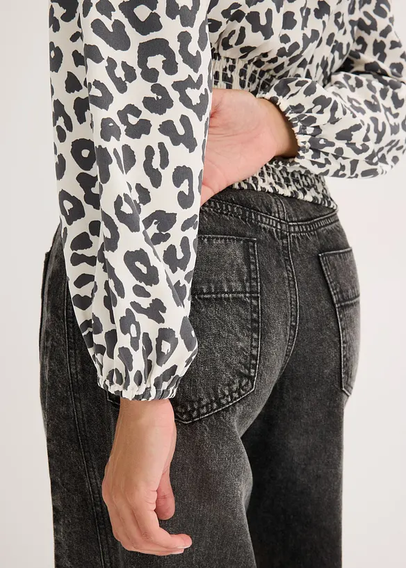 Blouse avec fronces, bonprix