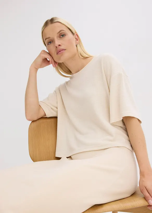 Kurzes Boxy-Shirt, bonprix