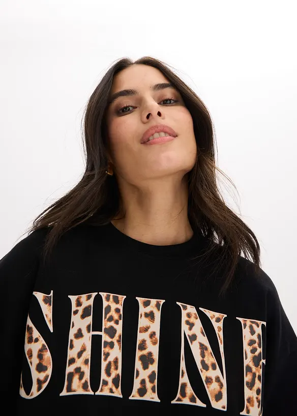 T-shirt court 100% coton, bonprix