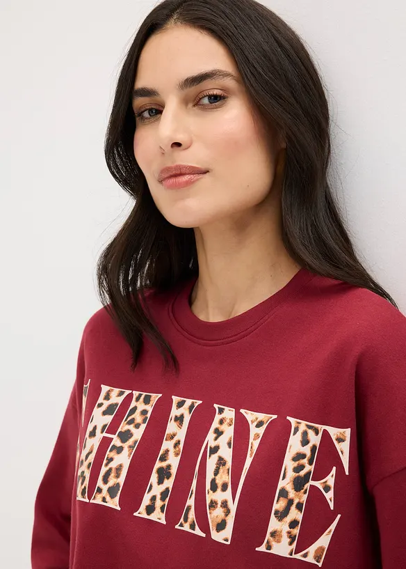 T-shirt court 100% coton, bonprix