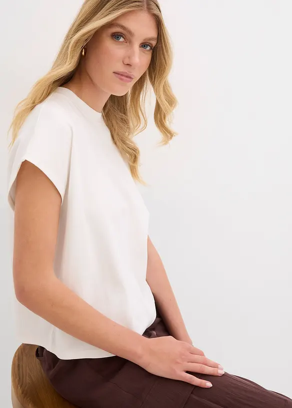 T-Shirt aus reiner Bio-Baumwolle, bonprix