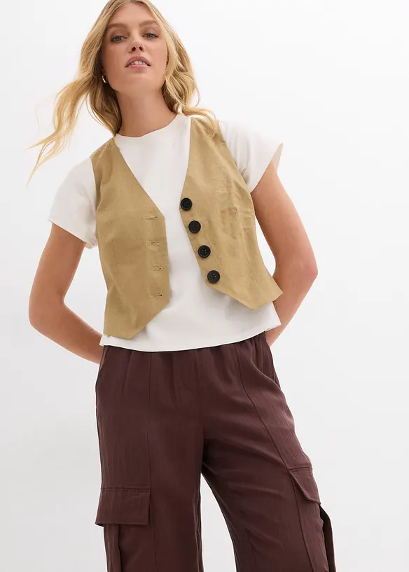 T-Shirt aus reiner Bio-Baumwolle, bonprix