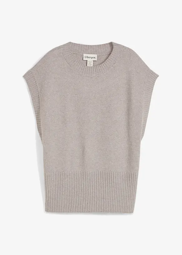 Pull sans manches oversize, bonprix