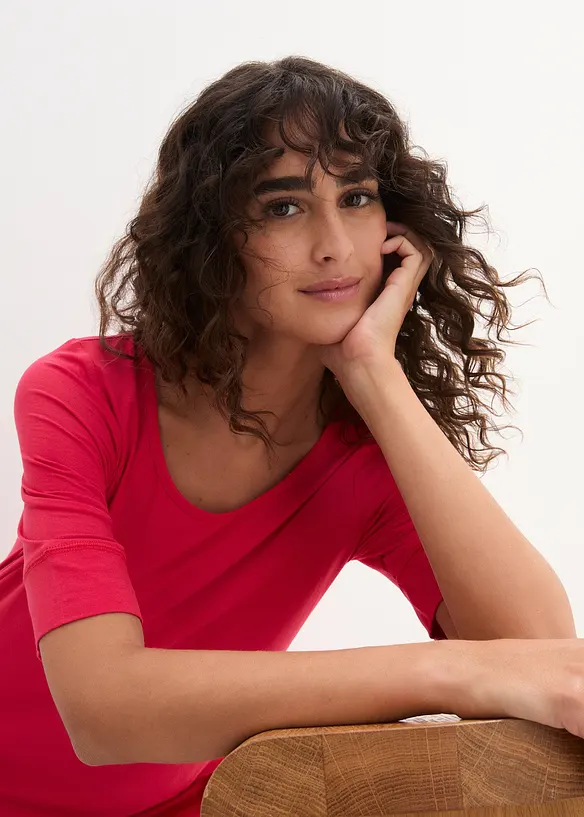 Long-Shirt aus softer Viskose, bonprix