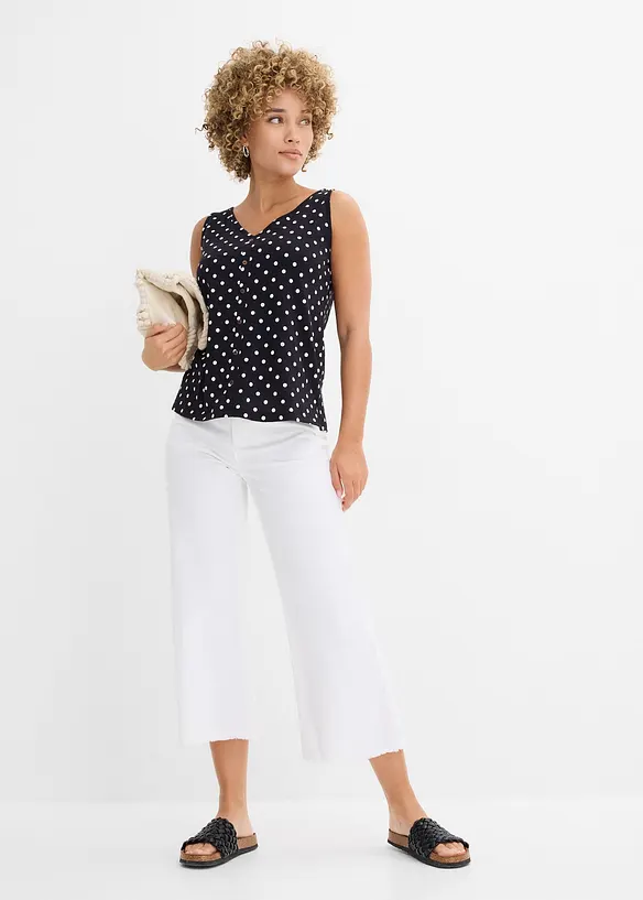 Top boutonn&eacute;, bonprix