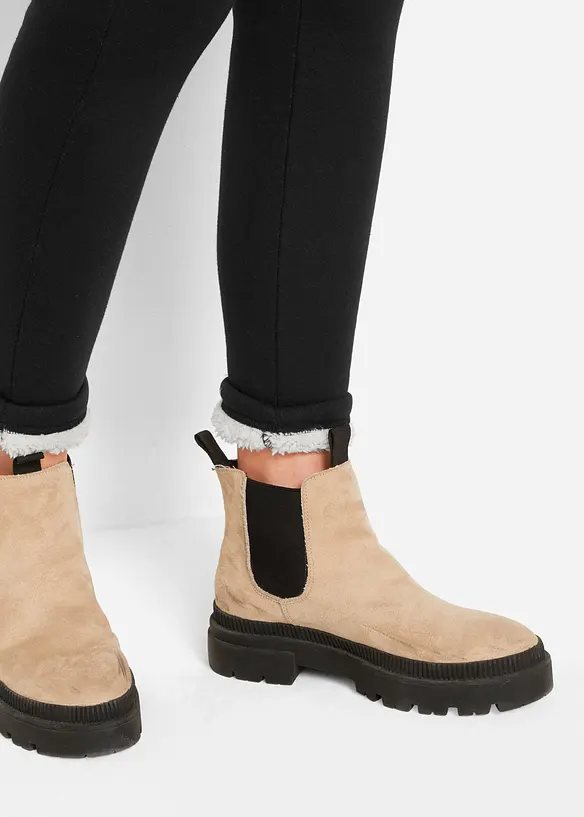 Thermo-Leggings mit Teddyfutter, bonprix