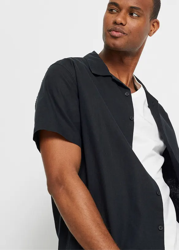 Chemise manches courtes l&eacute;g&egrave;re, ample, bonprix