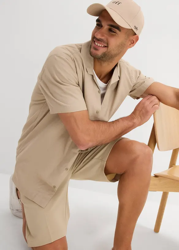 Chemise manches courtes l&eacute;g&egrave;re, ample, bonprix