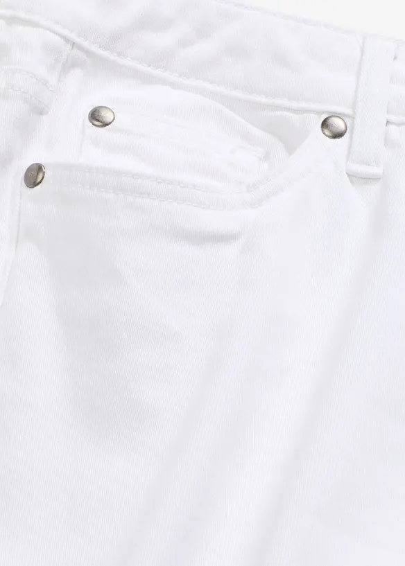 Pantalon large en coton extensible, bonprix