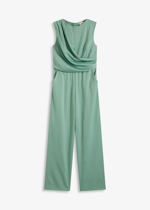 Overall aus gl&auml;nzendem Satin, bonprix