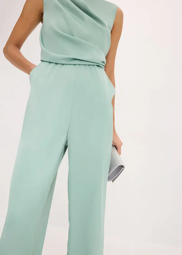 Overall aus gl&auml;nzendem Satin, bonprix