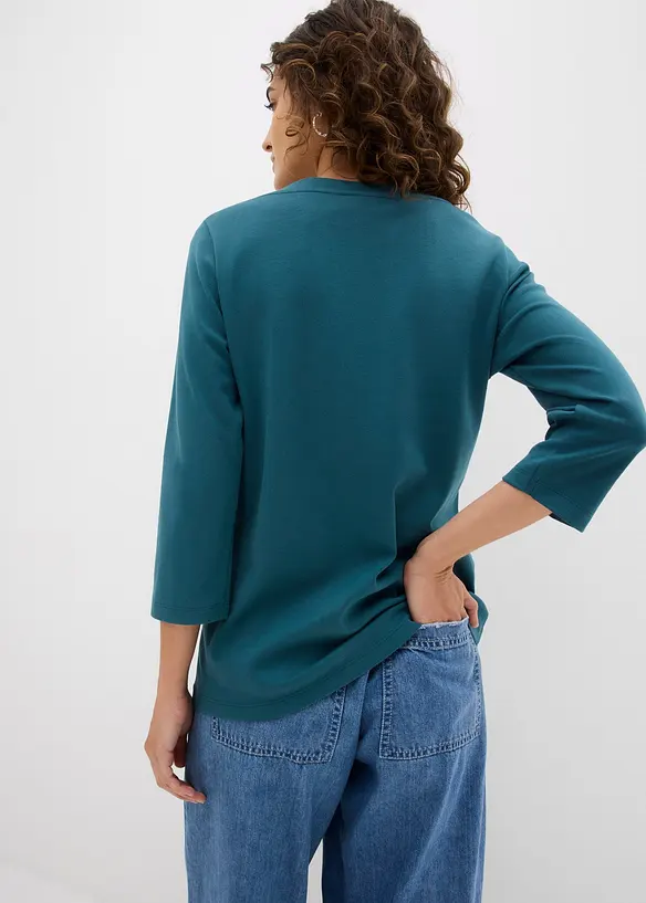 Shirt aus reiner schwerer Bio-Baumwolle, bonprix