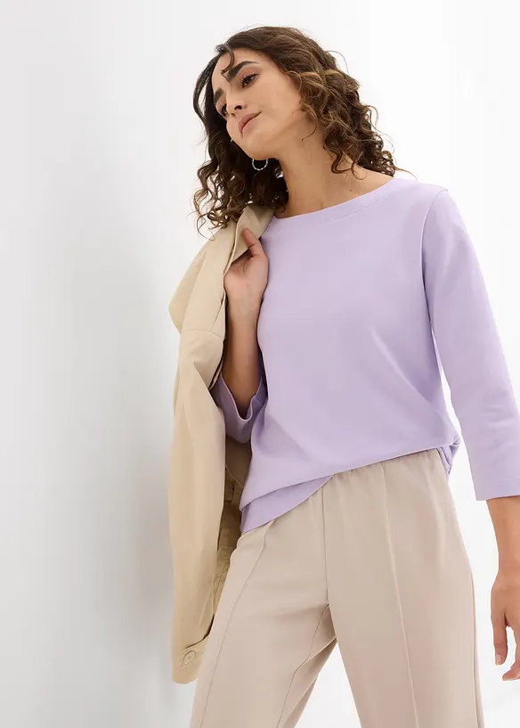 Shirt aus reiner schwerer Bio-Baumwolle, bonprix