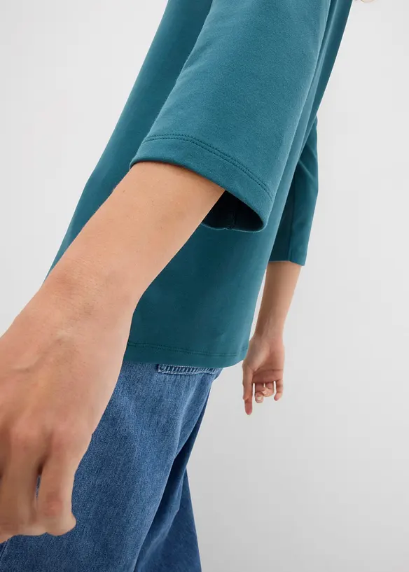 Shirt aus reiner schwerer Bio-Baumwolle, bonprix