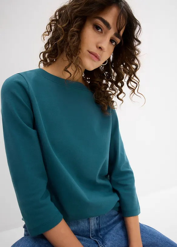 Shirt aus reiner schwerer Bio-Baumwolle, bonprix