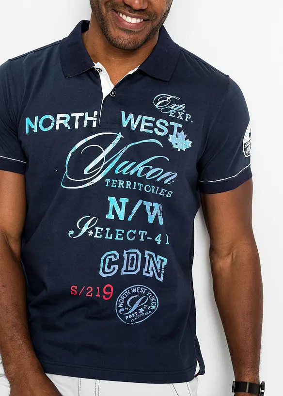 Polo manches courtes en jersey, bonprix