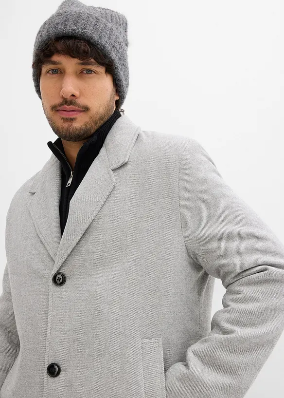 2-in-1 Blazermantel mit herausnehmbaren Kapuzeneinsatz, bonprix