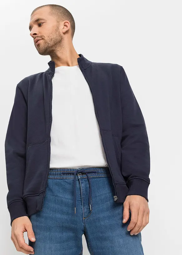 Leichte Regular Fit Stretch-Schlupfjeans mit Komfortbund, Straight, bonprix