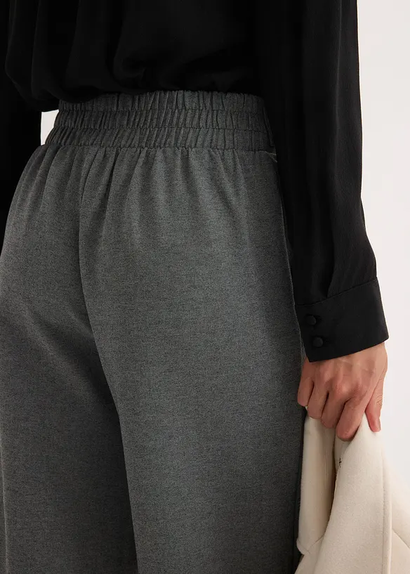 Jersey-Hose mit dekorativem Riegel, bonprix