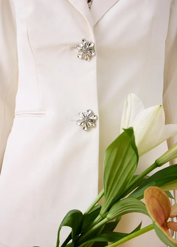 Blazer &agrave; boutons d&eacute;coratifs, bonprix