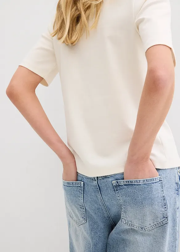 T-Shirt aus reiner Bio-Baumwolle, bonprix
