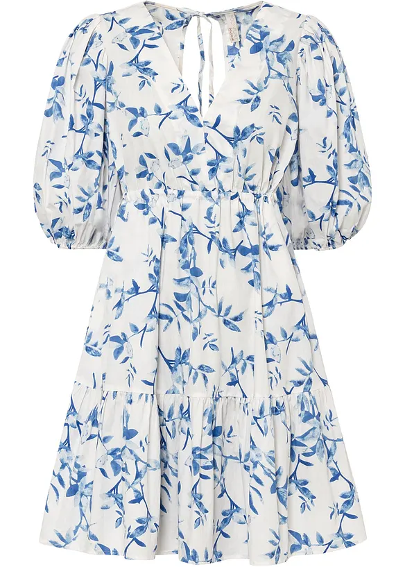 Minikleid aus reiner Baumwolle, bonprix