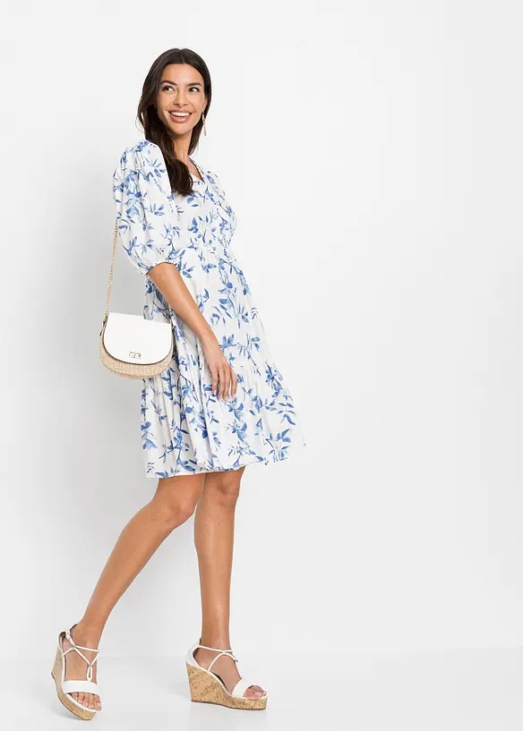 Minikleid aus reiner Baumwolle, bonprix