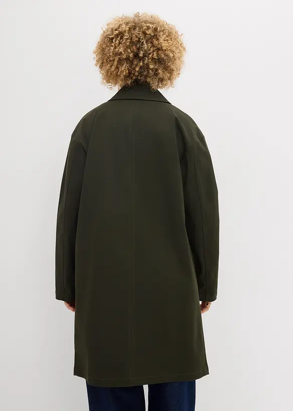 Wasserabweisender Trenchcoat, Oversized, bonprix