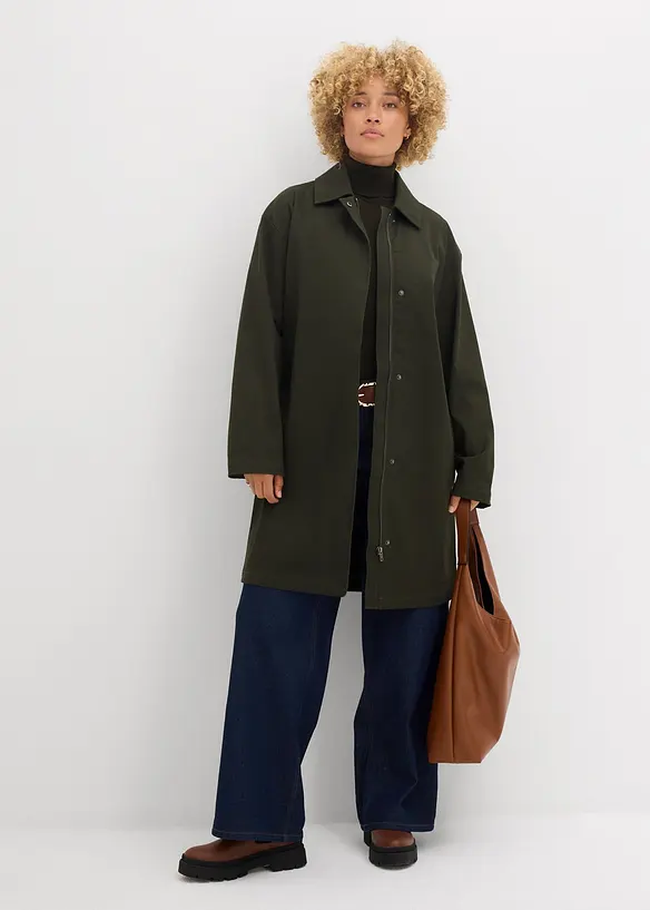 Wasserabweisender Trenchcoat, Oversized, bonprix