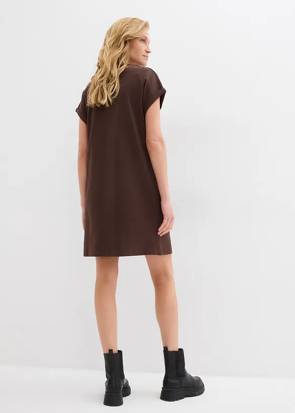 Shirtkleid aus fester Interlock-Qualit&auml;t, bonprix