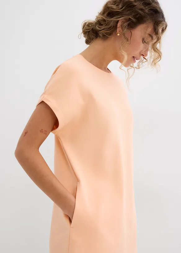 Robe courte en interlock &eacute;pais, bonprix