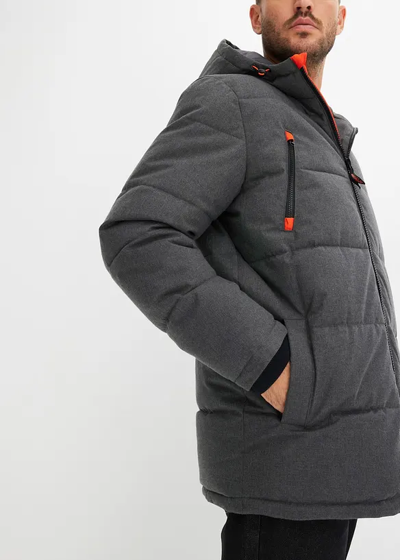 Doudoune technique, chaude et d&eacute;perlante, bonprix