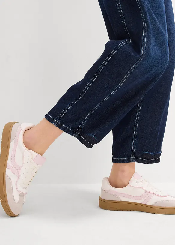 Balloon-Jeans Mid Waist, Super Soft cropped, bonprix