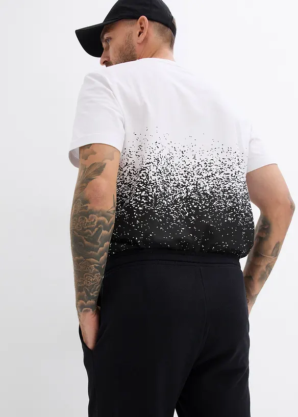 Pantalon de jogging &agrave; jambes droites, int&eacute;rieur gratt&eacute; doux, bonprix