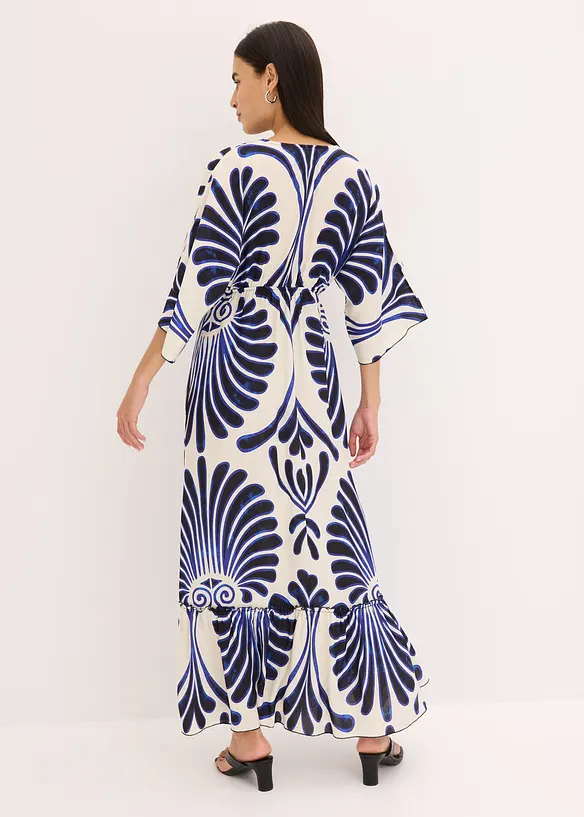 Maxikleid aus flie&szlig;ender Viskose, bonprix