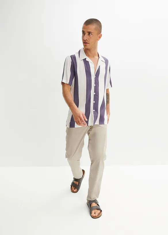 Pantalon jogger droit et extensible, regular, bonprix