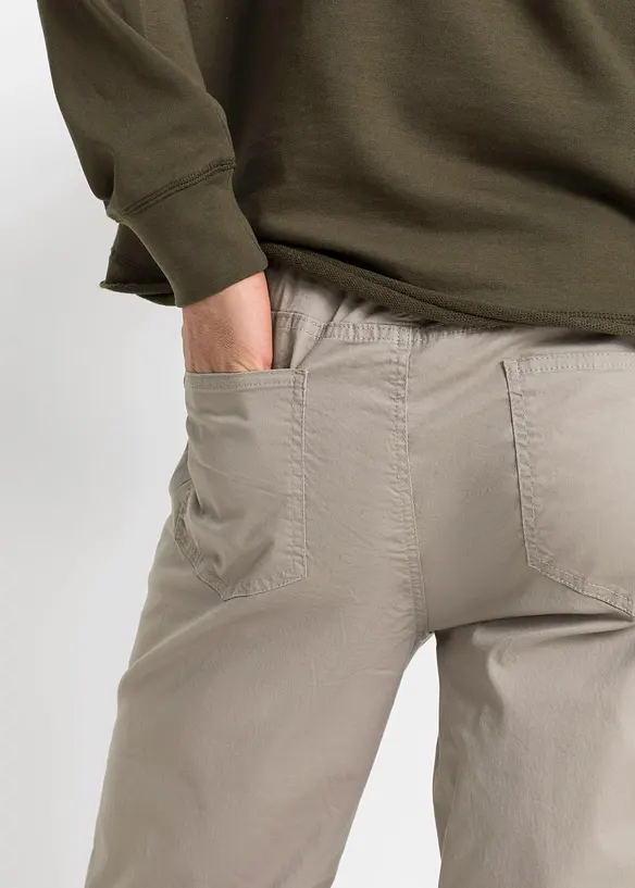 Pantalon jogger droit et extensible, regular, bonprix