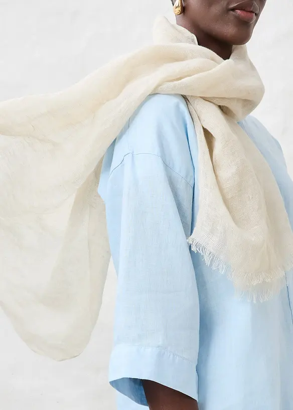 Foulard estival en lin, bonprix