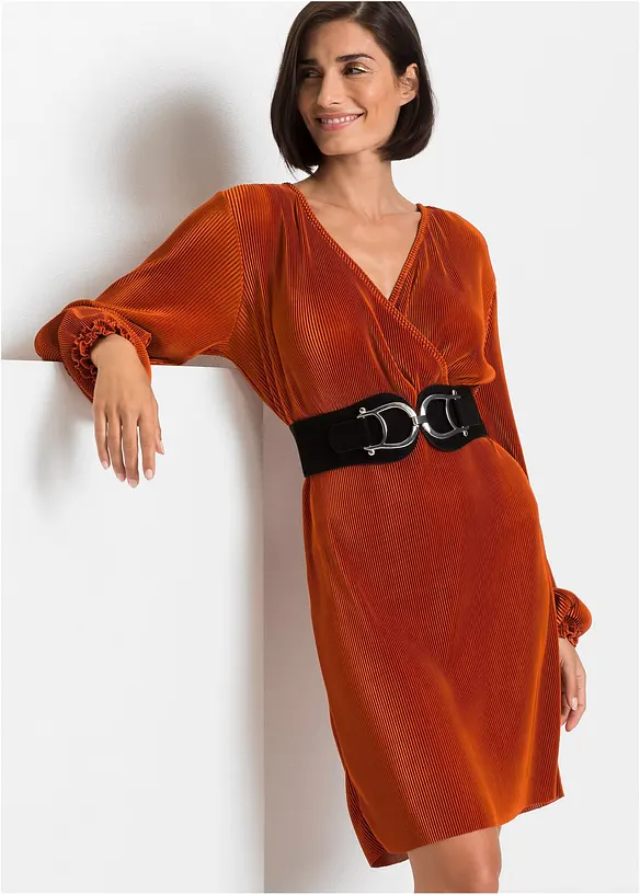 Stretchg&uuml;rtel mit auff&auml;lliger Schnalle, bonprix