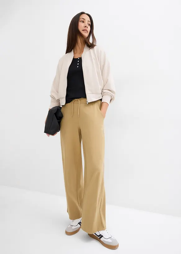 Henleyshirt aus reiner Bio-Baumwolle, bonprix