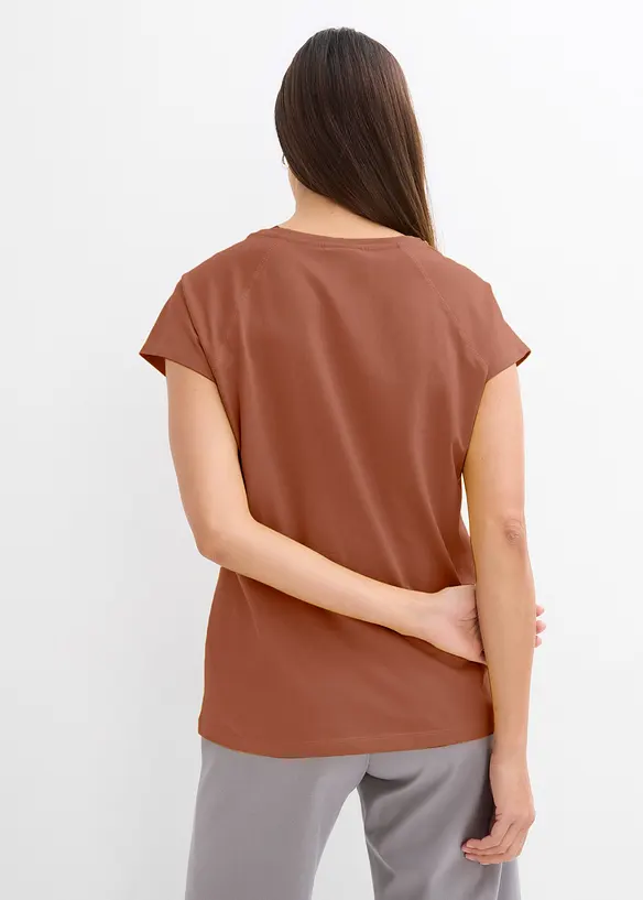 T-Shirt aus reiner Bio-Baumwolle, bonprix