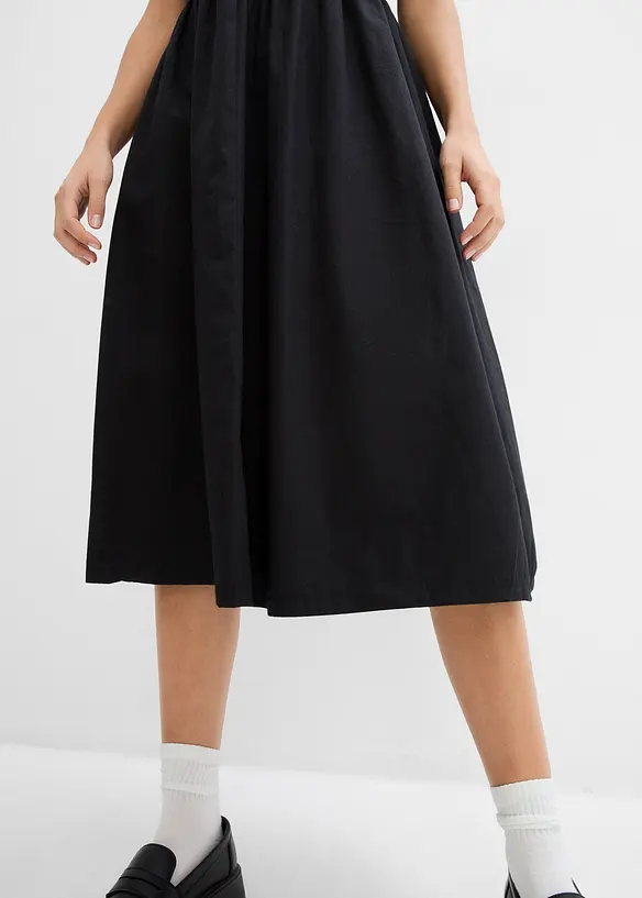 Midikleid aus reiner Baumwolle, bonprix