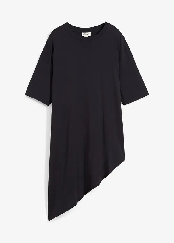 T-shirt doux en modal m&eacute;lang&eacute;, bonprix