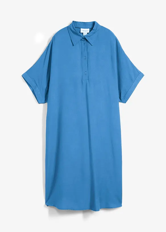 Blusenkleid aus feiner Viskose, bonprix