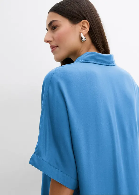 Blusenkleid aus feiner Viskose, bonprix