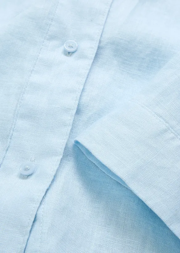 Chemisier oversize 100% lin, bonprix