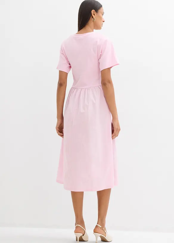 Midikleid aus reiner Baumwolle, bonprix